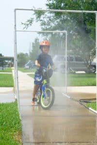PVC pipe sprinkler